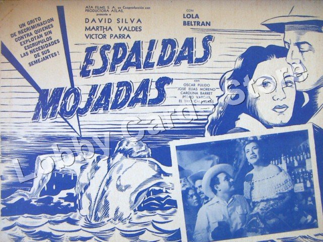 LOLA BELTRAN/ESPALDAS MOJADAS